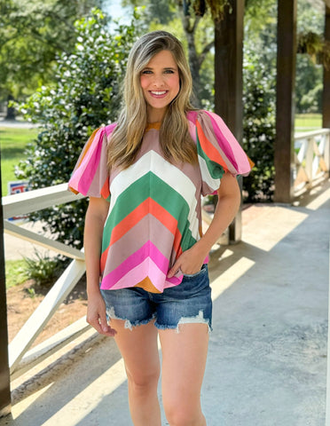 Multi Color Top